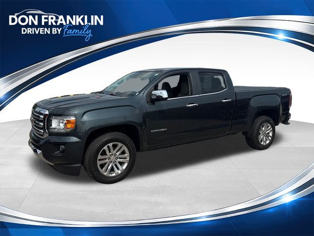 Dark Slate Metallic 2018 GMC Canyon Pickup Truck Four-Wheel Drive 6-Speed Automatic