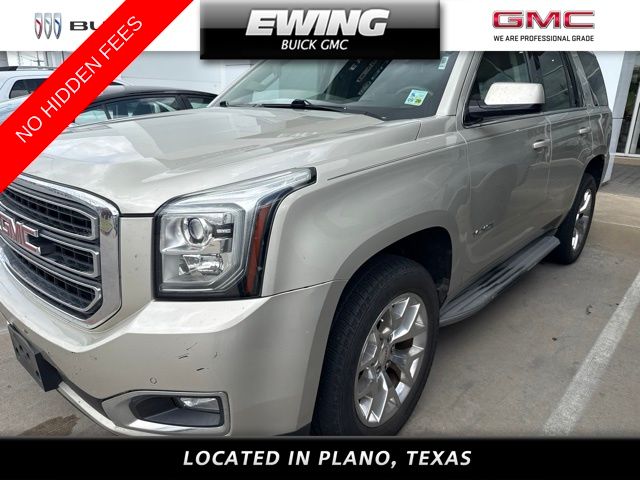 Champagne Silver Metallic 2015 GMC Yukon SUV / Crossover 4X2 6-Speed Automatic Overdrive