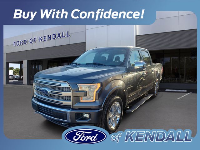 Gray (Magnetic Metallic) 2016 Ford F-150 Pickup Truck Four-Wheel Drive 6-Speed Automatic