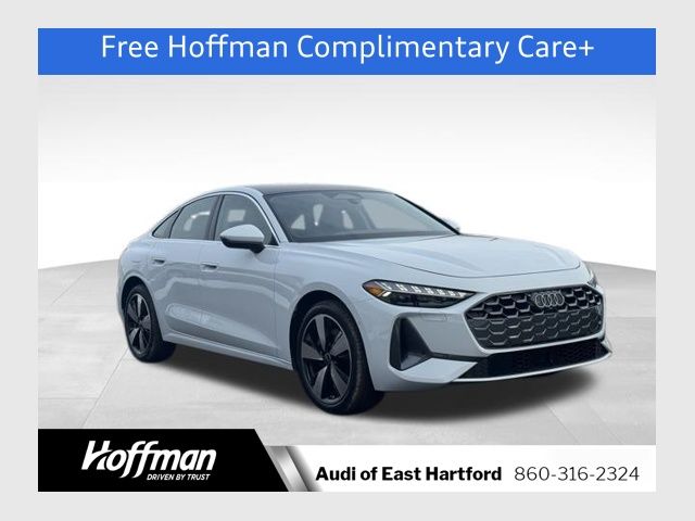 Glacier White Metallic 2025 Audi A5 quattro Premium Plus Sedan Sedan All-Wheel Drive 7-Speed Automatic