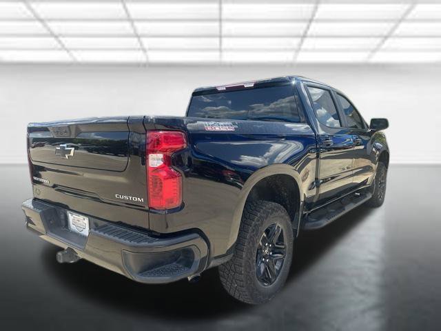 Black 2025 Chevrolet Silverado 1500 Pickup Truck Four-Wheel Drive 8-Speed Automatic
