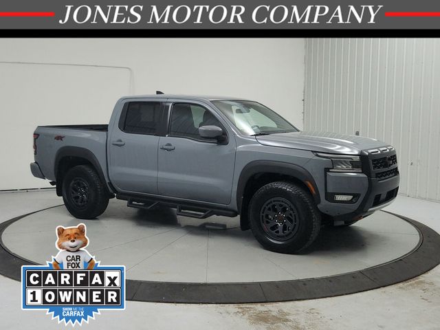 Boulder Gray Pearl 2025 Nissan Frontier Pickup Truck Four-Wheel Drive 9-Speed Automatic Overdrive