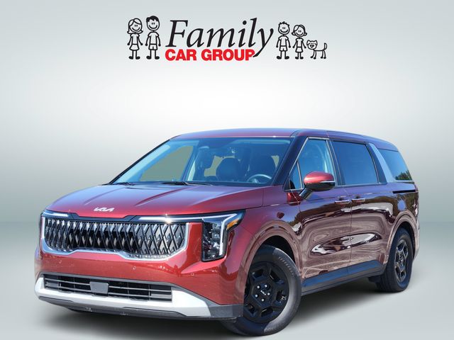 Red 2025 Kia Carnival Minivan Front-Wheel Drive 8-Speed Automatic
