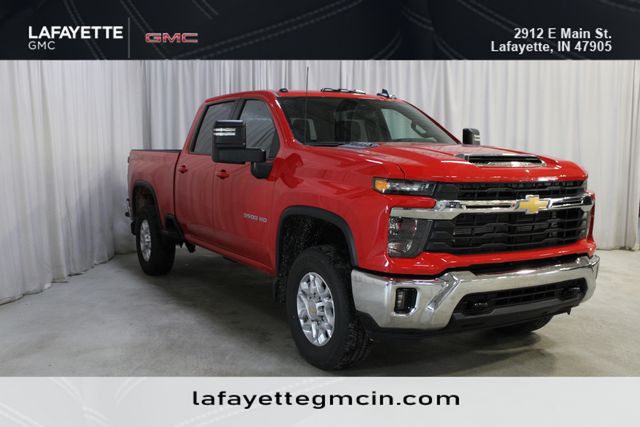 Red 2026 Chevrolet Silverado 3500HD Pickup Truck Four-Wheel Drive Automatic