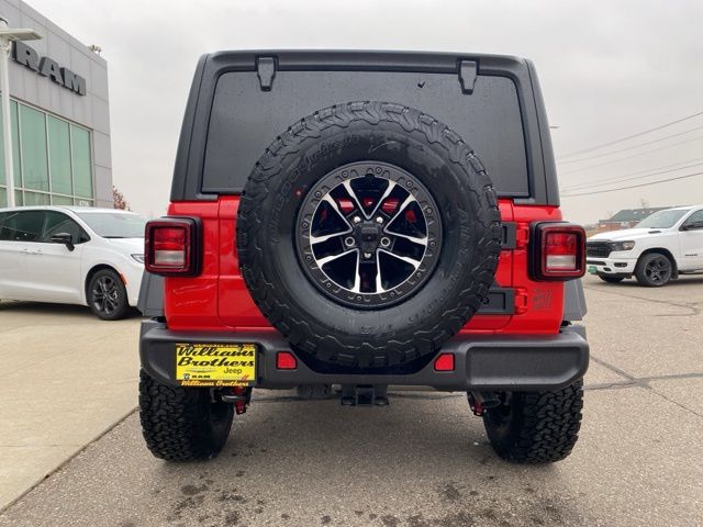 2026 Jeep Wrangler Willys - Firecracker Red Clearcoat exterior view 6