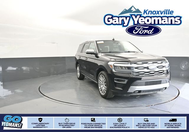 Black Metallic 2023 Ford Expedition Platinum 4WD SUV / Crossover Four-Wheel Drive Automatic