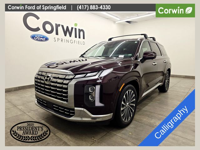 Red (Sierra Burgundy) 2024 Hyundai Palisade Calligraphy AWD SUV / Crossover All-Wheel Drive 8-Speed Automatic