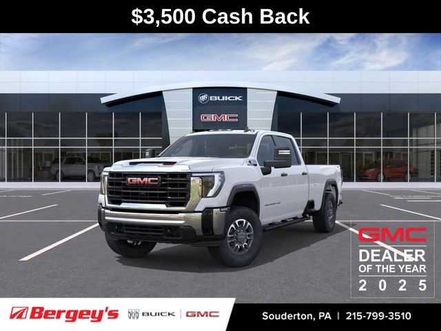 Summit White 2026 GMC Sierra 3500HD Pickup Truck Four-Wheel Drive Automatic