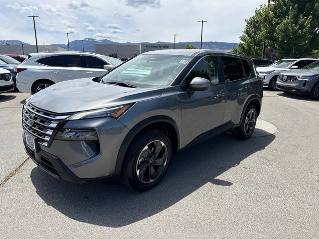 Gray (Gun Metallic) 2024 Nissan Rogue SUV / Crossover All-Wheel Drive Continuously Variable Transmission