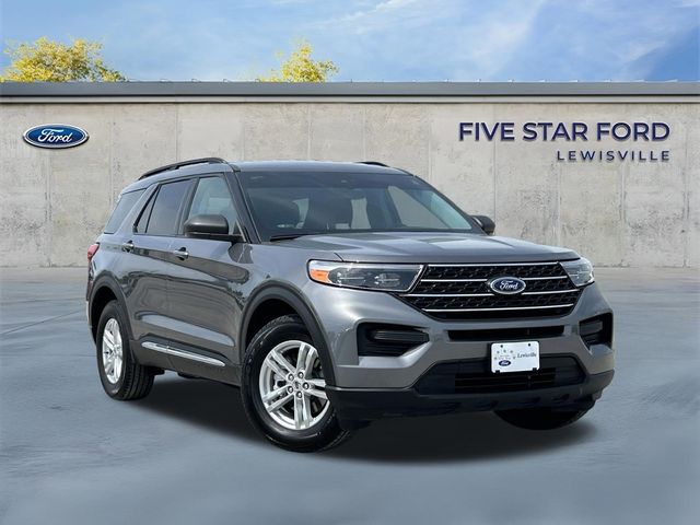Gray Metallic 2022 Ford Explorer XLT AWD SUV / Crossover All-Wheel Drive Automatic