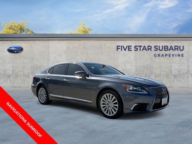 Gray Pearl 2016 Lexus LS Sedan All-Wheel Drive 8-Speed Automatic