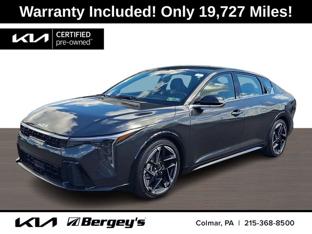 Interstellar Gray 2025 Kia K4 Sedan Front-Wheel Drive Continuously Variable Transmission