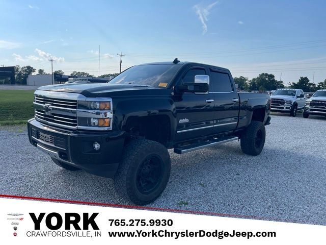Black 2016 Chevrolet Silverado 2500HD Pickup Truck Four-Wheel Drive 6-Speed Automatic
