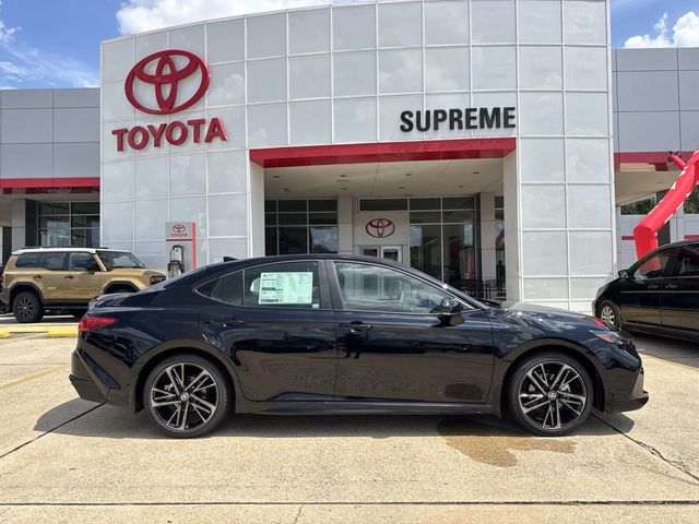 Midnight Black Metallic 2026 Toyota Camry Sedan Front-Wheel Drive Continuously Variable Transmission