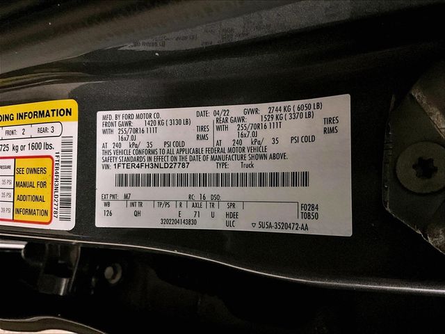 2022 Ford Ranger XL Gray at Grove City Ford