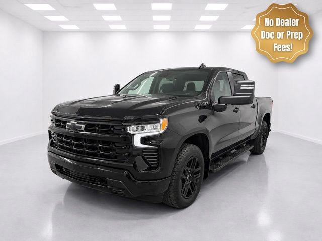 Black 2024 Chevrolet Silverado 1500 Pickup Truck Four-Wheel Drive Automatic