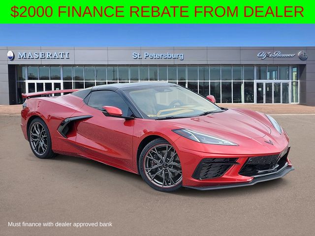 Red Mist Metallic Tintcoat 2026 Chevrolet Corvette Convertible Rear-Wheel Drive 8-Speed Dual Clutch