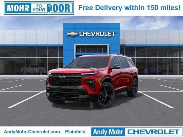 Radiant Red 2026 Chevrolet Traverse SUV / Crossover Four-Wheel Drive 8-Speed Automatic