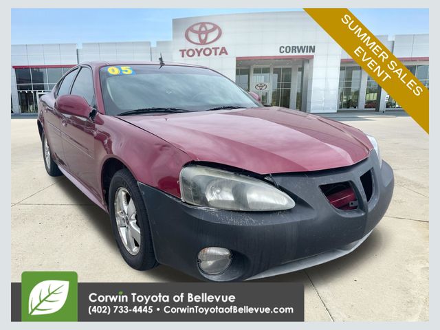 Sport Red Metallic 2005 Pontiac Grand Prix Sedan Front-Wheel Drive 4-Speed Automatic Overdrive