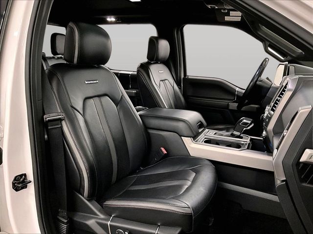 2018 Ford F-150 Platinum White at Luther Ford