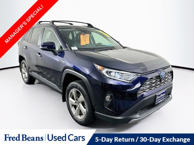 Blue Print 2021 Toyota RAV4 Hybrid SUV / Crossover All-Wheel Drive Continuously Variable Transmission