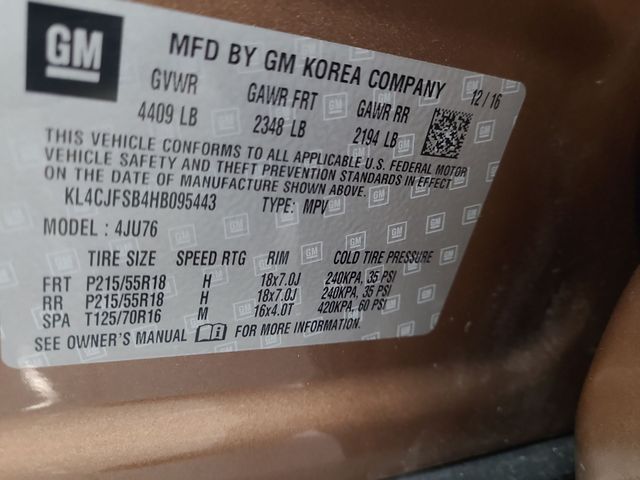 2017 – Buick – Encore