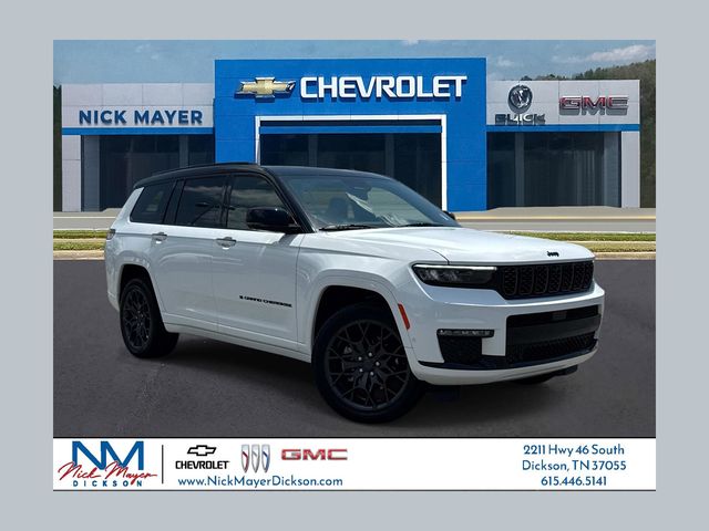 Bright White Clearcoat 2025 Jeep Grand Cherokee L SUV / Crossover Four-Wheel Drive 8-Speed Automatic