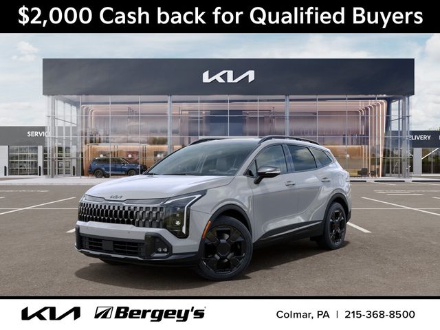 Wolf Gray 2026 Kia Sportage SUV / Crossover All-Wheel Drive 8-Speed Automatic