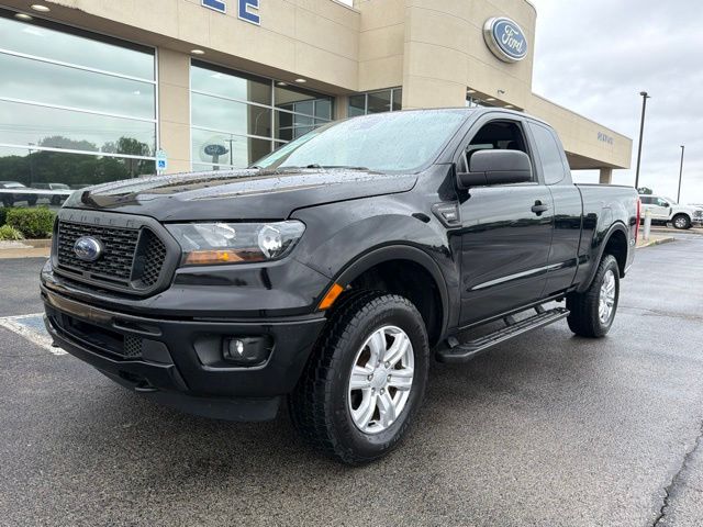 Shadow Black 2020 Ford Ranger XL SuperCab 4WD Pickup Truck Four-Wheel Drive Automatic