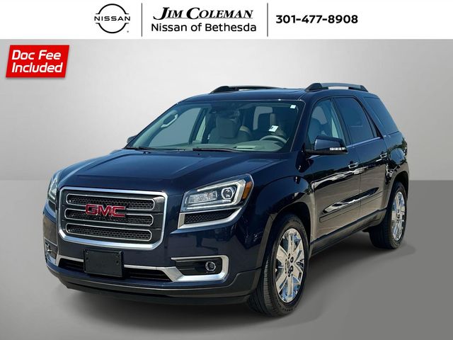 Dark Sapphire Blue 2017 GMC Acadia Limited AWD SUV / Crossover All-Wheel Drive 6-Speed Automatic
