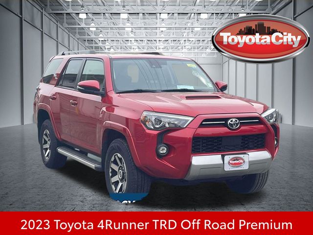 Barcelona Red Metallic 2023 Toyota 4Runner SUV / Crossover Four-Wheel Drive 5-Speed Automatic