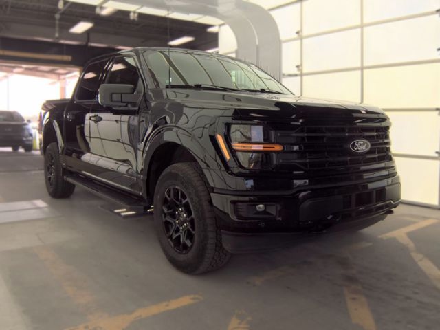 Black Metallic 2024 Ford F-150 Pickup Truck Four-Wheel Drive Automatic