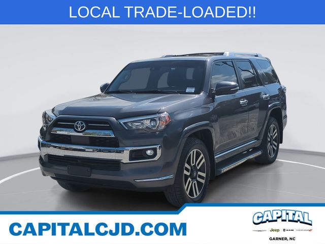 Magnetic Gray Metallic 2022 Toyota 4Runner Limited 4WD SUV / Crossover All-Wheel Drive 5-Speed Automatic