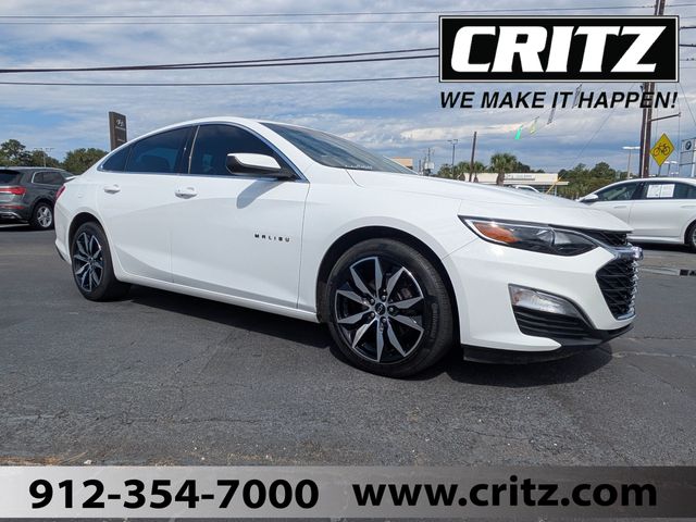 Summit White 2024 Chevrolet Malibu Sedan Front-Wheel Drive Continuously Variable Transmission