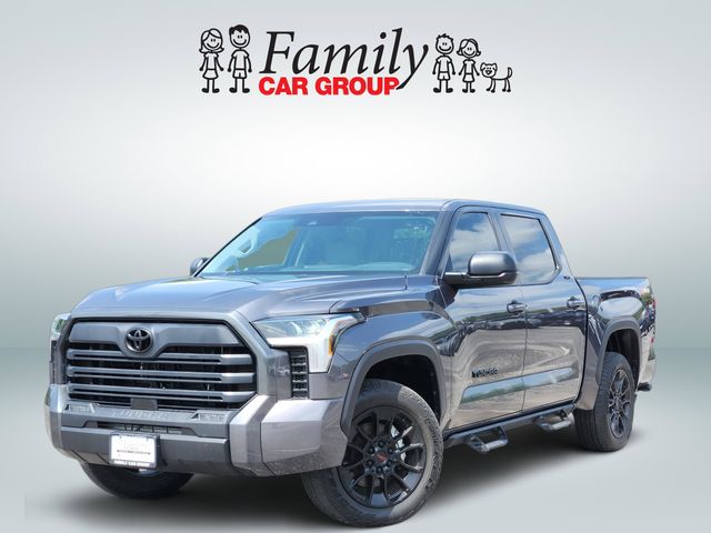 Magnetic Gray Metallic 2024 Toyota Tundra SR5 CrewMax Cab 4WD Pickup Truck Four-Wheel Drive Automatic