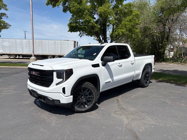 Summit White 2023 GMC Sierra 1500 Pickup Truck Four-Wheel Drive 8-Speed Automatic