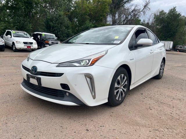 Pearl 2022 Toyota Prius Hatchback All-Wheel Drive Continuously Variable Transmission