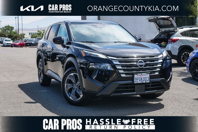 Super Black 2025 Nissan Rogue SUV / Crossover Front-Wheel Drive Continuously Variable Transmission