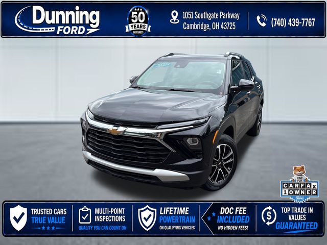 Mosaic Black Metallic 2024 Chevrolet Trailblazer SUV / Crossover Four-Wheel Drive 9-Speed Automatic
