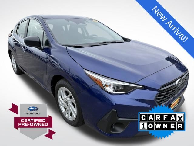 Sapphire Blue Pearl 2025 Subaru Impreza Wagon All-Wheel Drive Continuously Variable Transmission