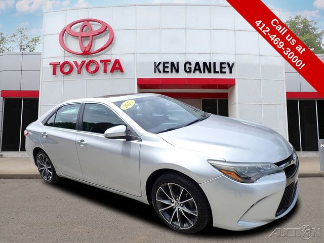 Celestial Silver Metallic 2015 Toyota Camry XSE V6 Sedan Front-Wheel Drive 6-Speed Automatic