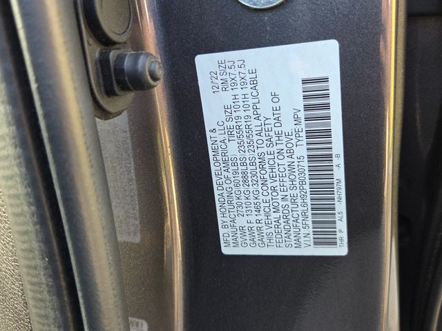 Used 2023 Honda Odyssey Van