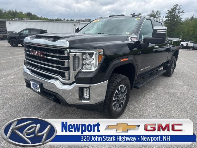 Black (Ebony Twilight Metallic) 2021 GMC Sierra 3500HD Pickup Truck Four-Wheel Drive Automatic