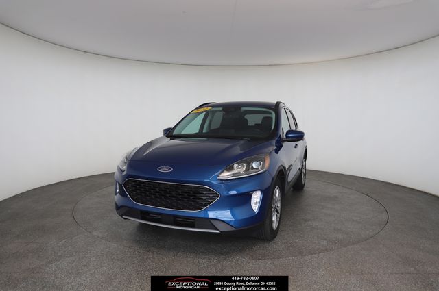 Blue Metallic 2022 Ford Escape SEL AWD SUV / Crossover All-Wheel Drive 8-Speed Automatic