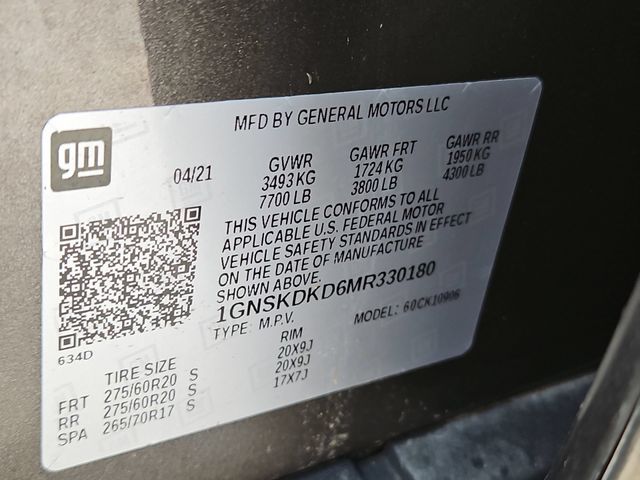 2021 Chevrolet Suburban Z71 Gray at Classic Elite Chevrolet Sugar Land