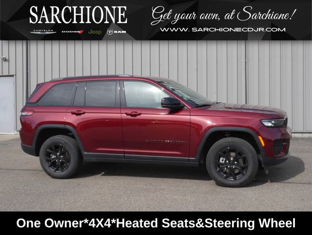 Velvet Red Pearlcoat 2025 Jeep Grand Cherokee SUV / Crossover Four-Wheel Drive 8-Speed Automatic