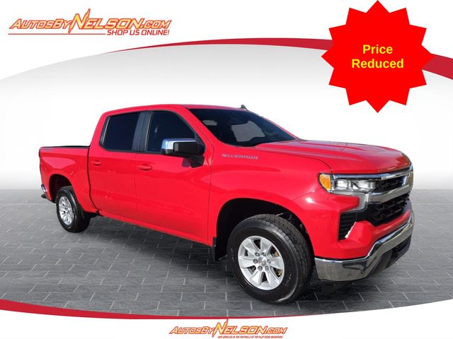 Red Hot 2025 Chevrolet Silverado 1500 Pickup Truck Four-Wheel Drive Automatic