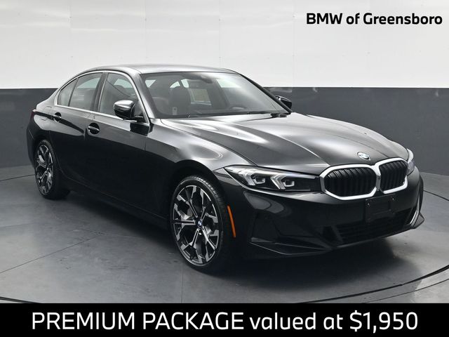 Black Sapphire Metallic 2026 BMW 3 Series Sedan Rear-Wheel Drive 8-Speed Automatic