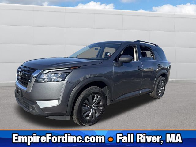 Gray (Gun Metallic) 2024 Nissan Pathfinder SV FWD SUV / Crossover Front-Wheel Drive 9-Speed Automatic