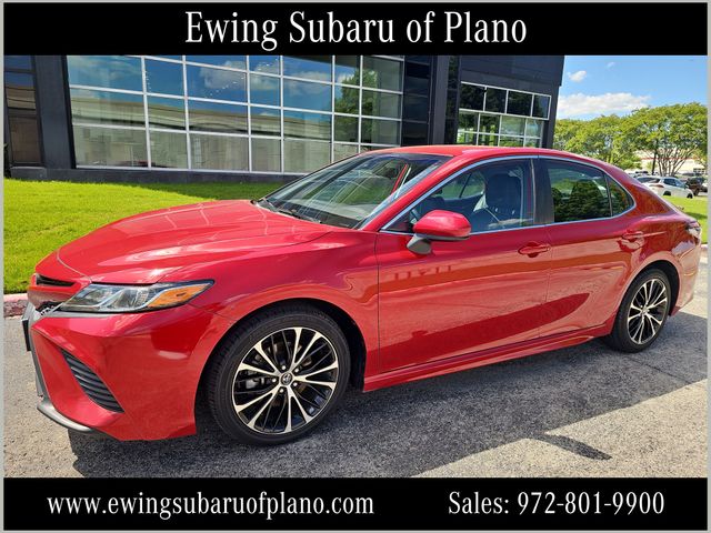 Red 2019 Toyota Camry SE FWD Sedan Front-Wheel Drive 8-Speed Automatic